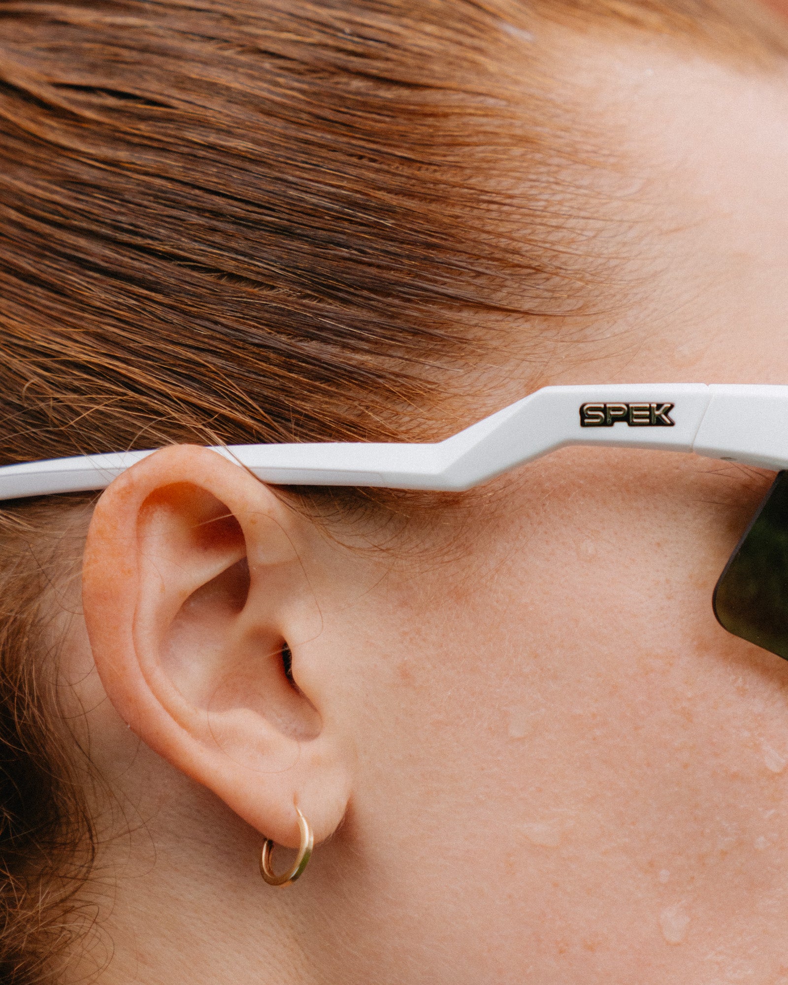 Lunettes de soleil KOVO — Blanc Mat