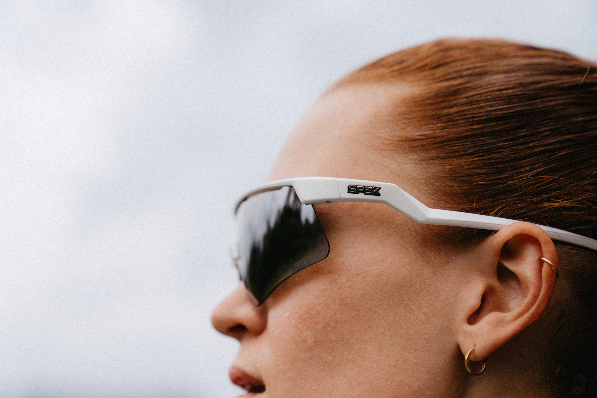 Lunettes de soleil KOVO — Blanc Mat
