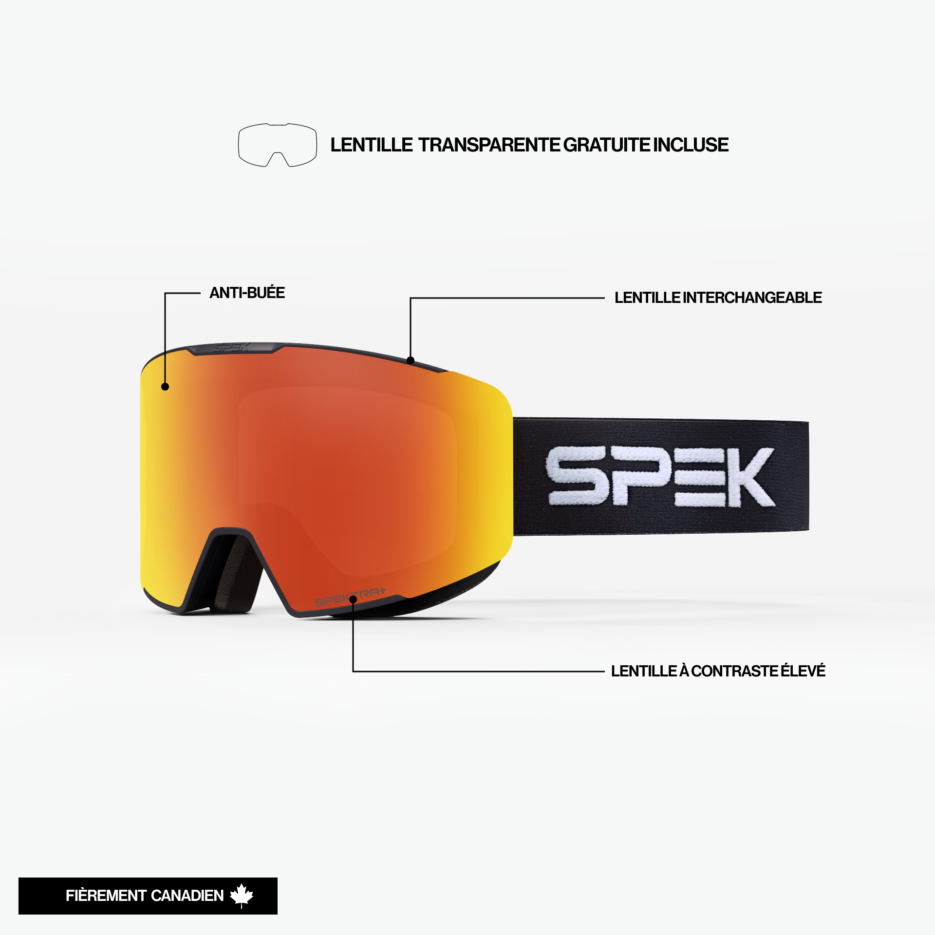 NOVA lunette de ski