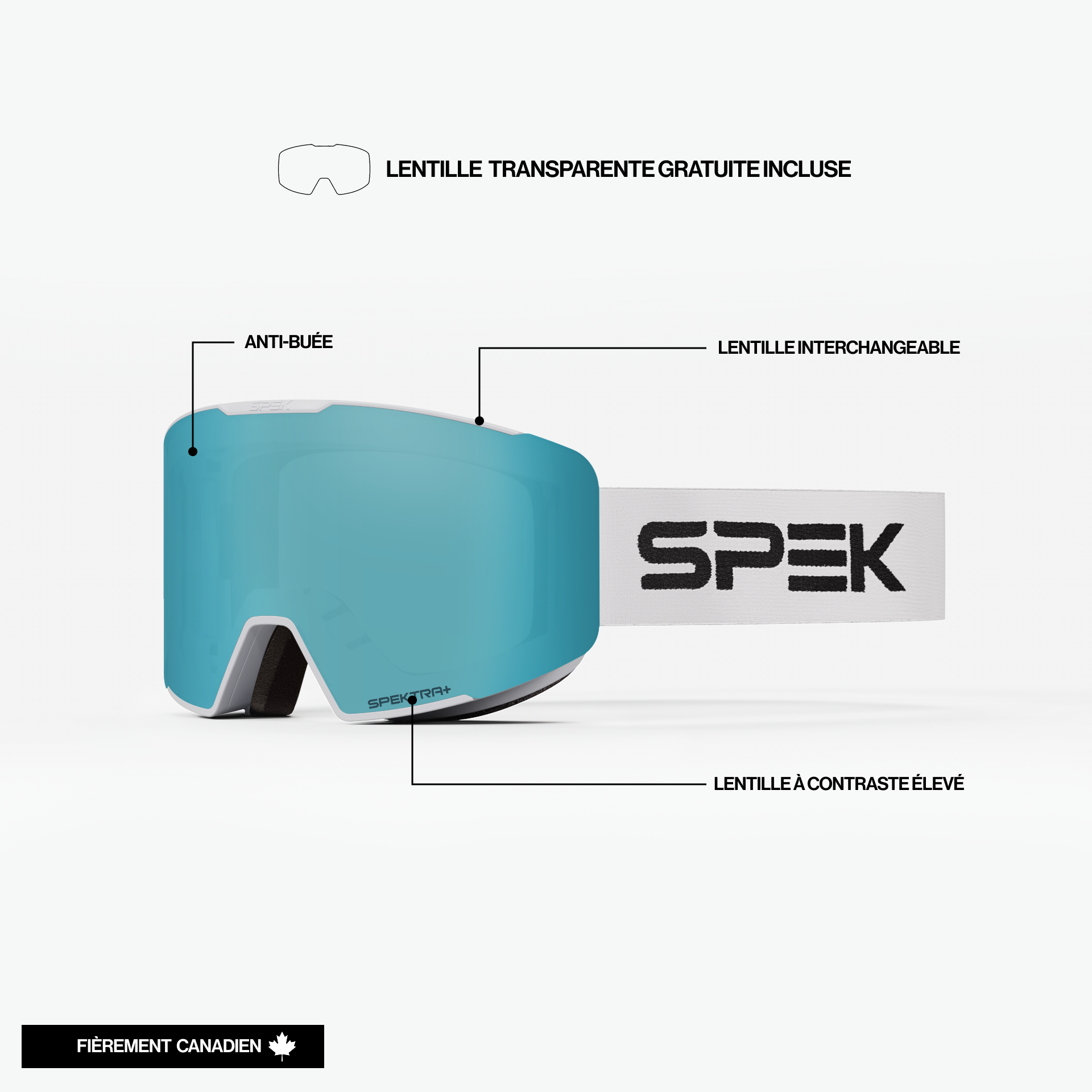 NOVA lunette de ski