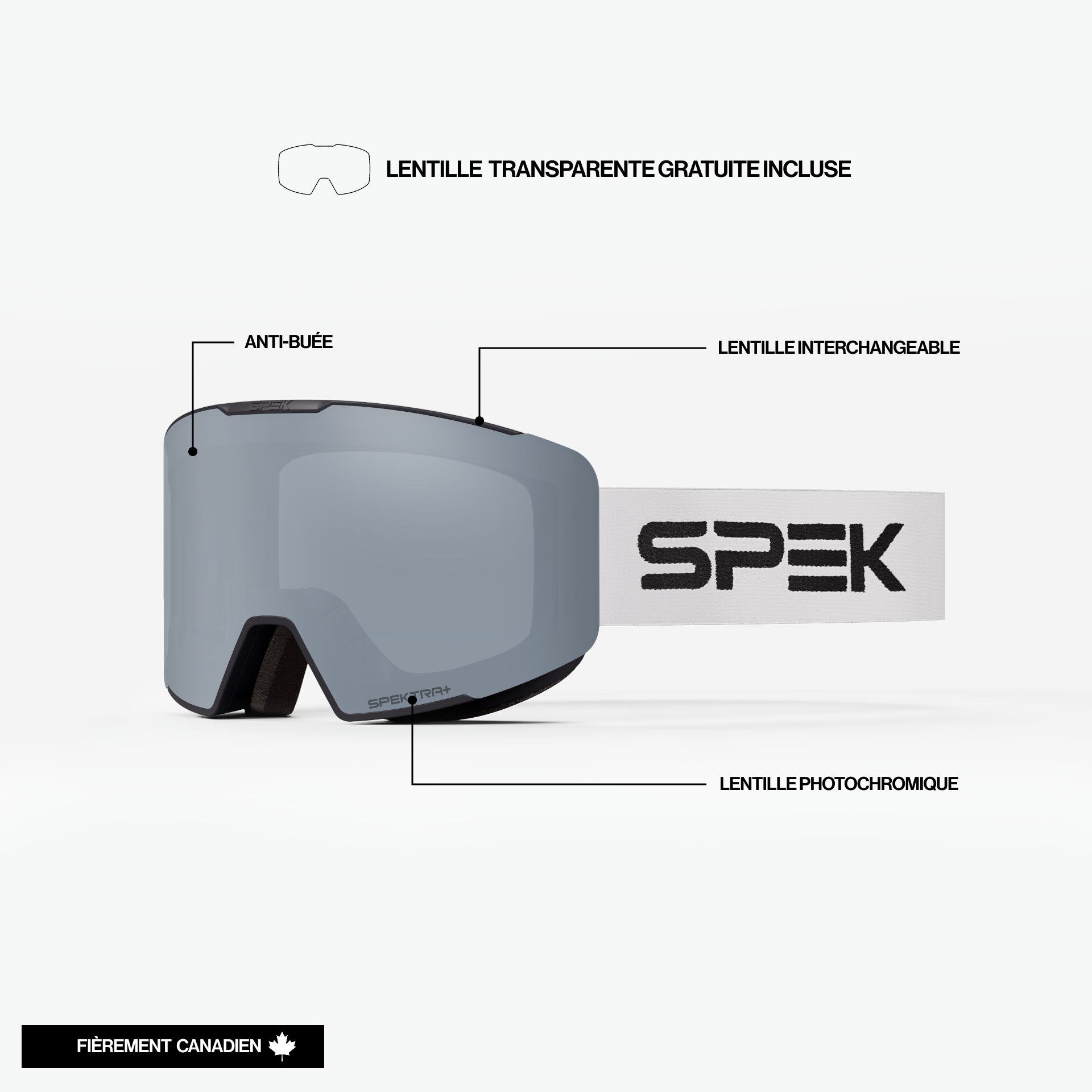 NOVA lunette de ski