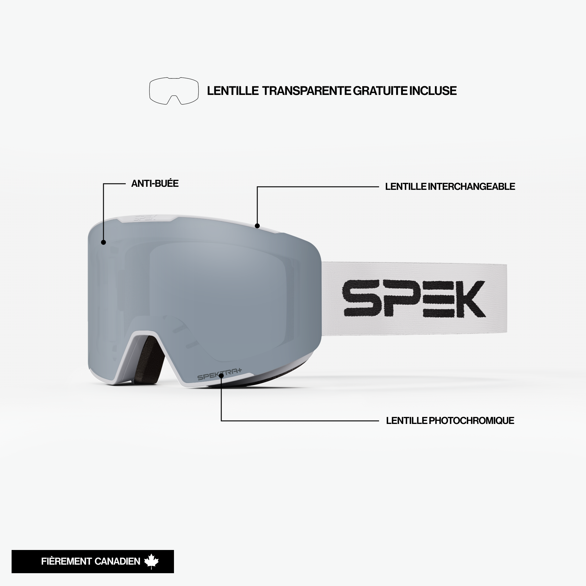 NOVA lunette de ski