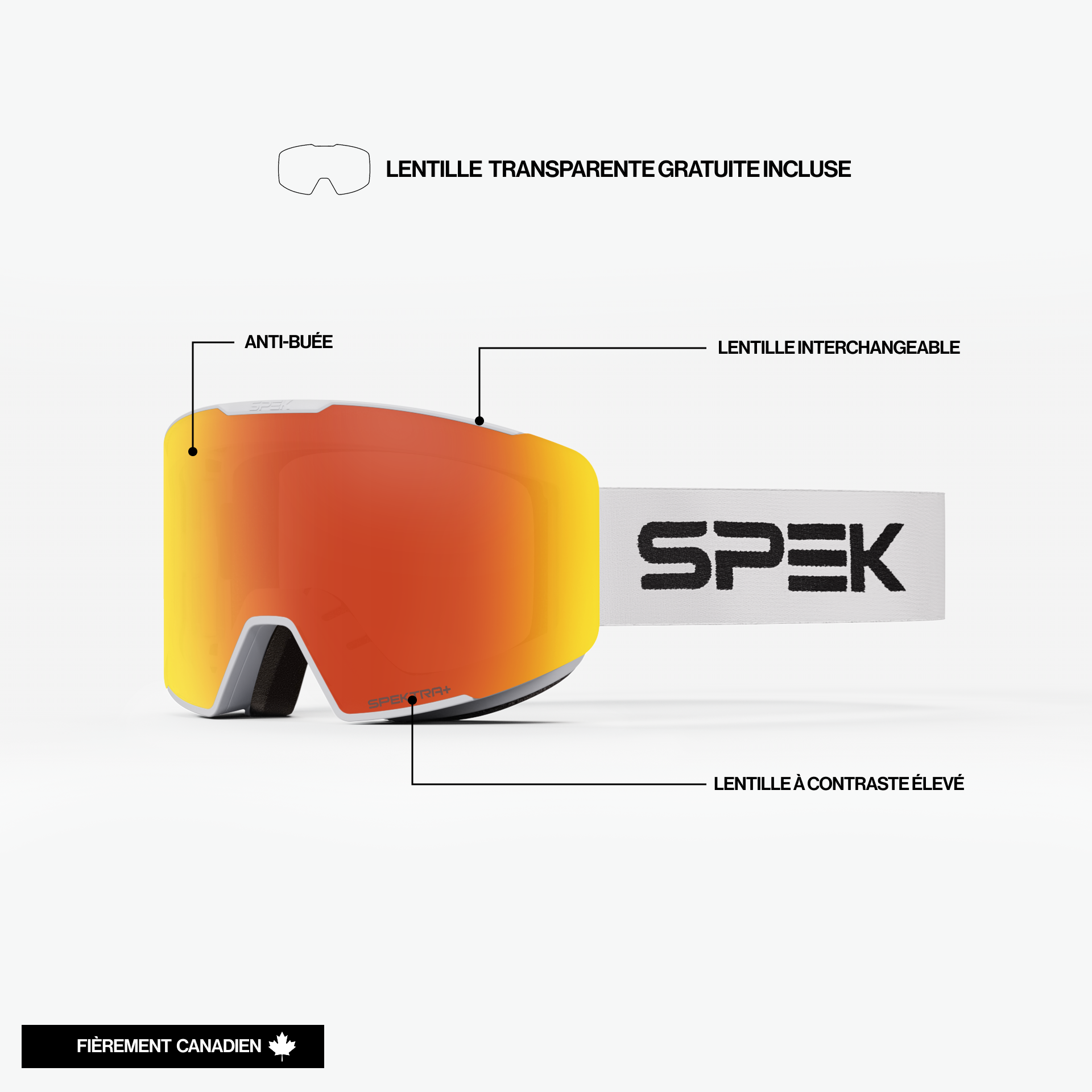 NOVA lunette de ski
