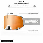SHIFT lunette de ski photochromique