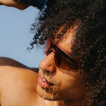 Lunettes de soleil KOVO — Cristal rose