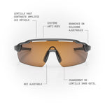 Lunettes de soleil STRYVE II — Noir Mat