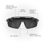 Lunettes de soleil STRYVE II — Noir Mat