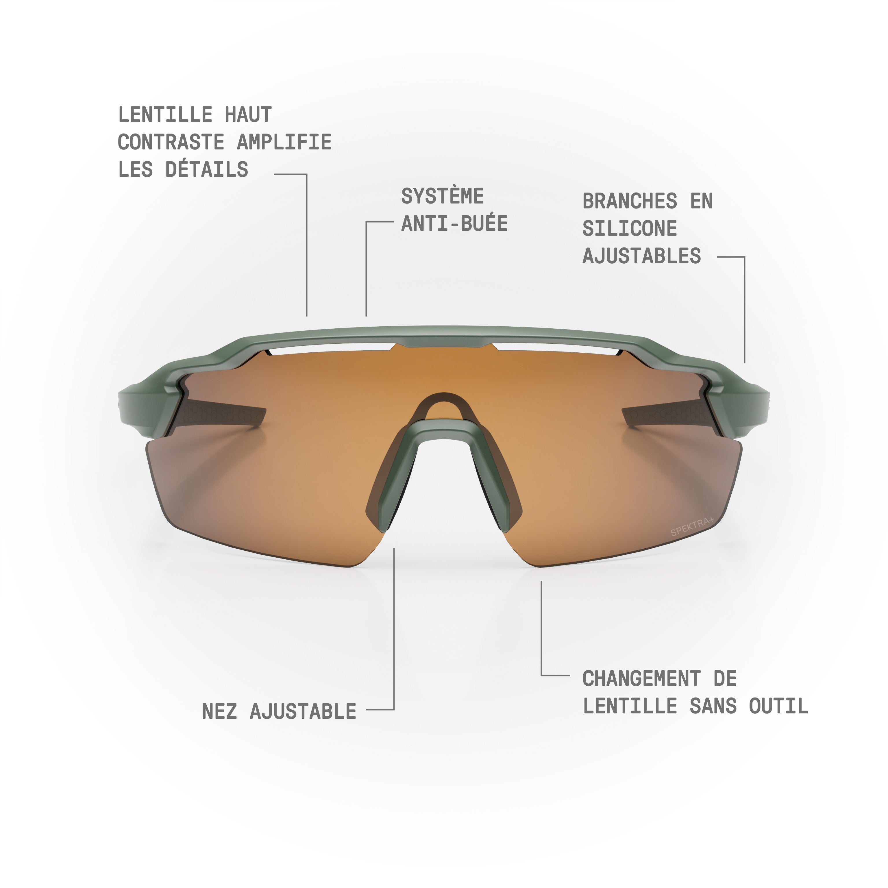 Lunettes de soleil STRYVE II — Olive