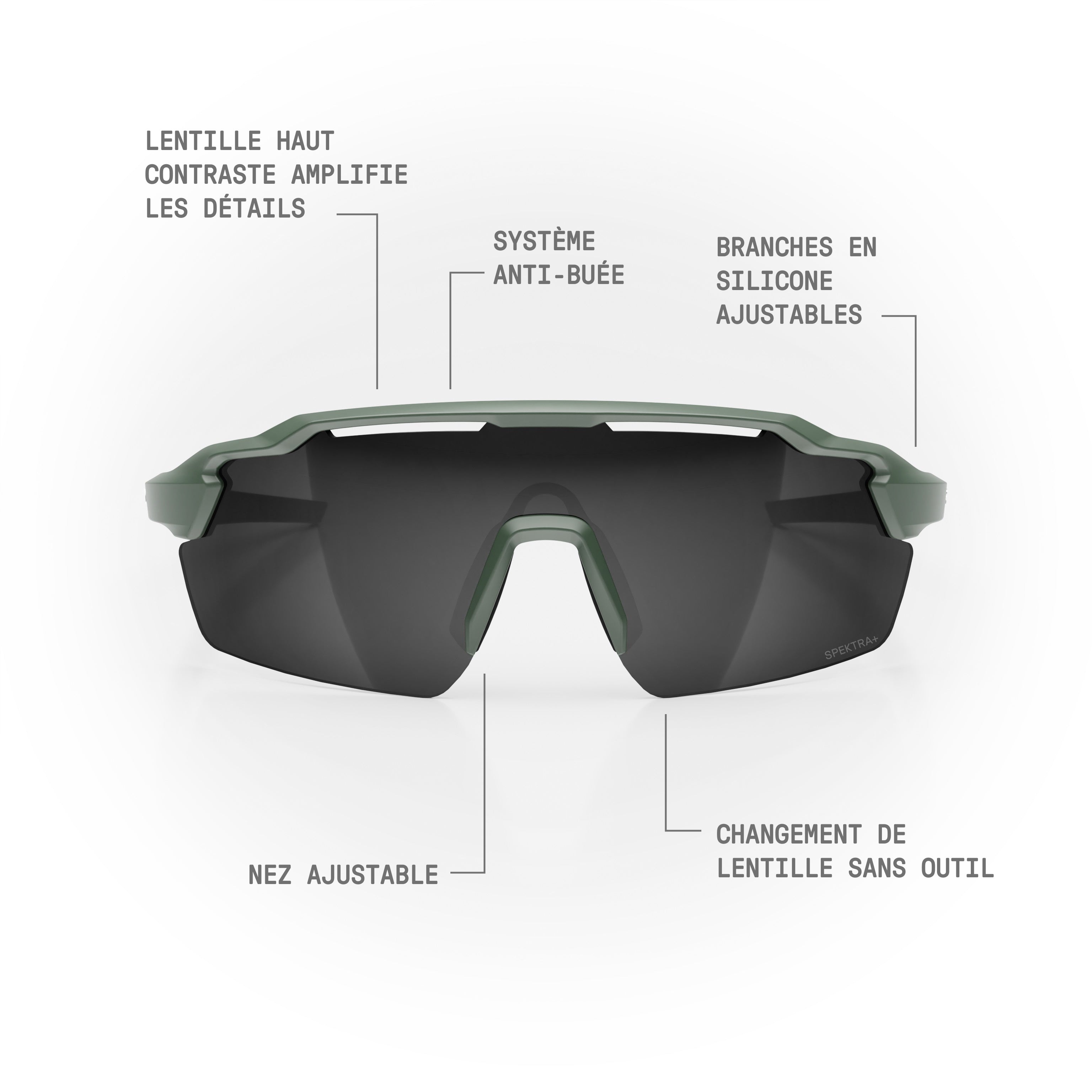 Lunettes de soleil STRYVE II — Olive