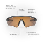 Lunettes de soleil STRYVE II — Noir Mat