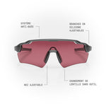 Lunettes de soleil STRYVE II — Noir Mat
