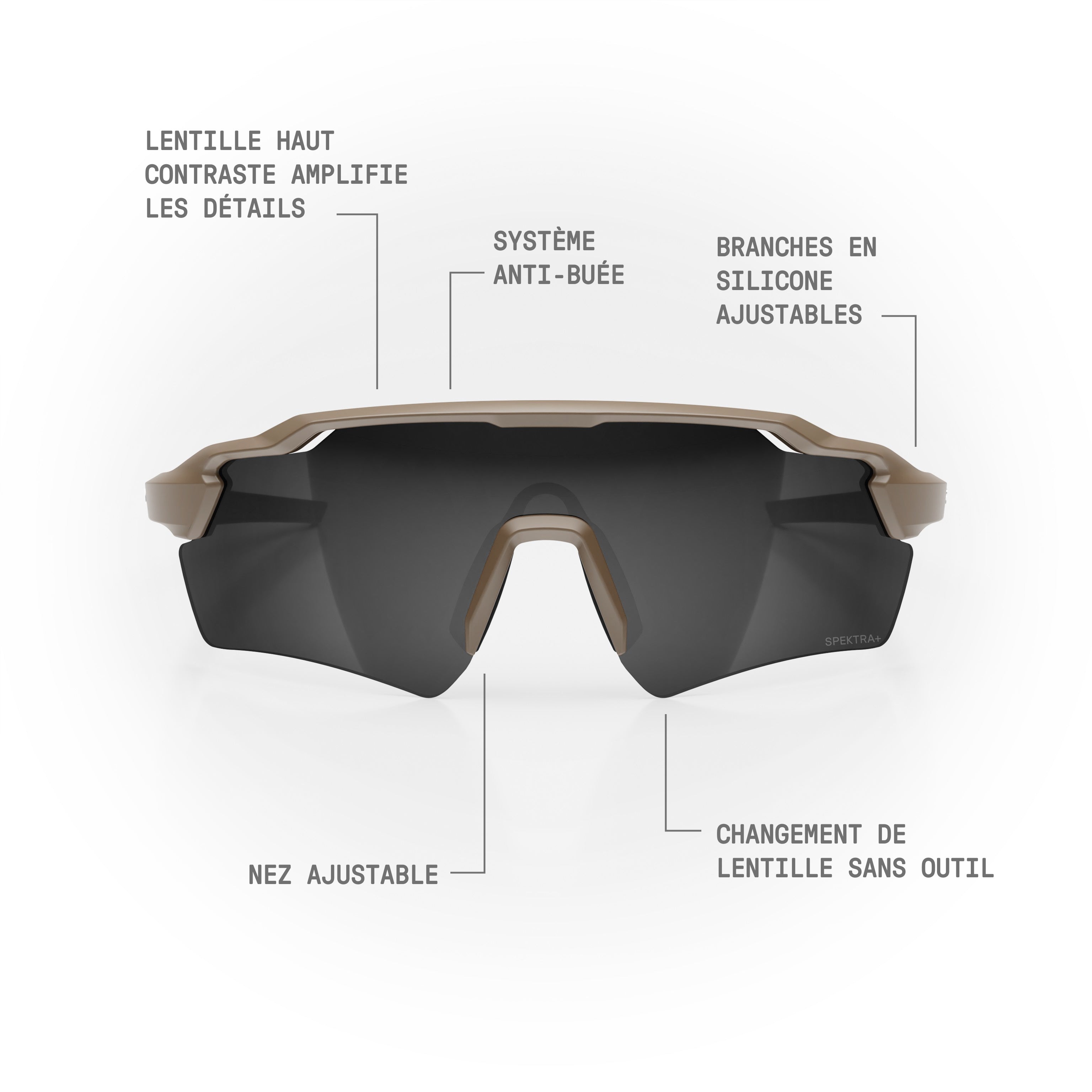 Lunettes de soleil STRYVE II — Espresso
