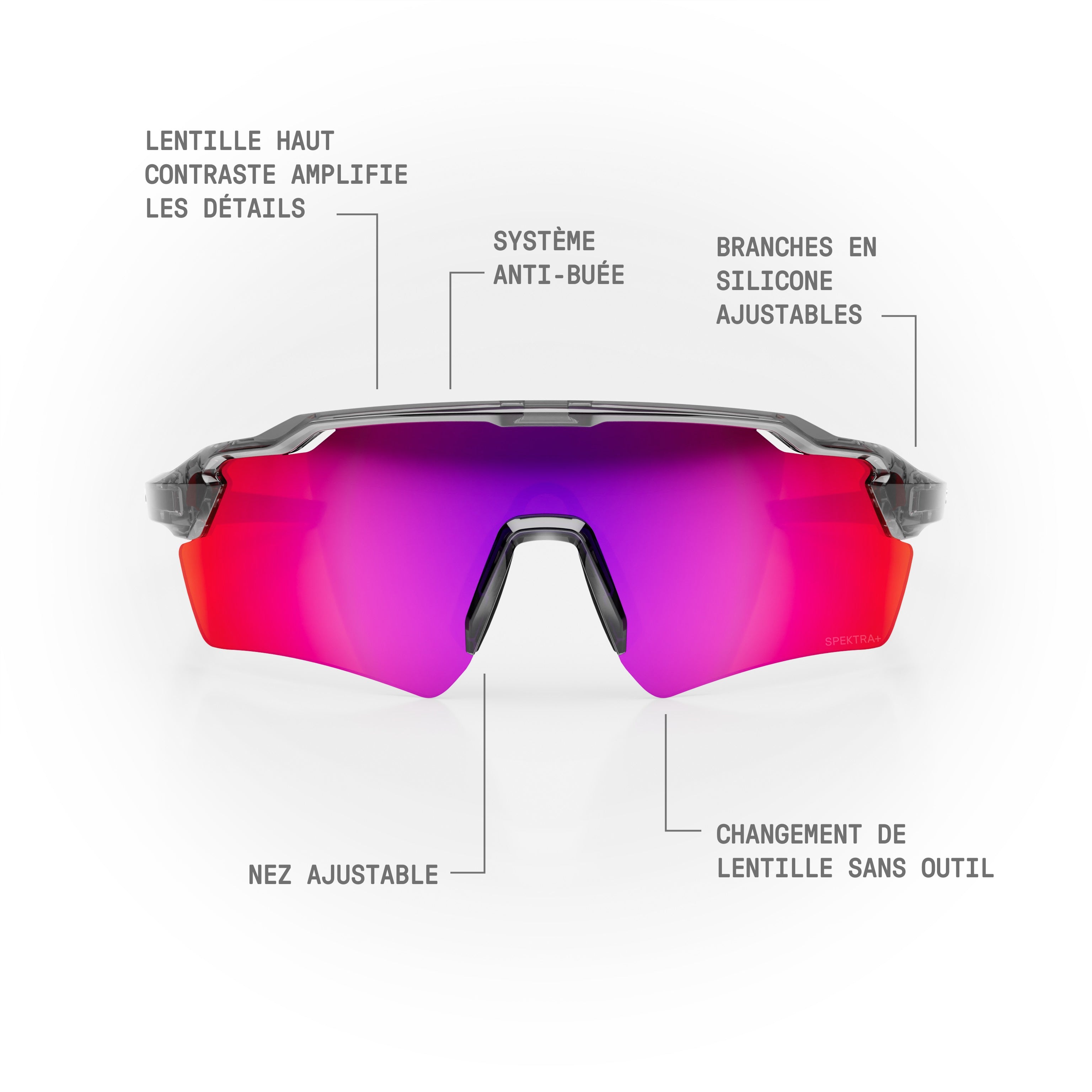 Lunettes de soleil STRYVE II — Métallique