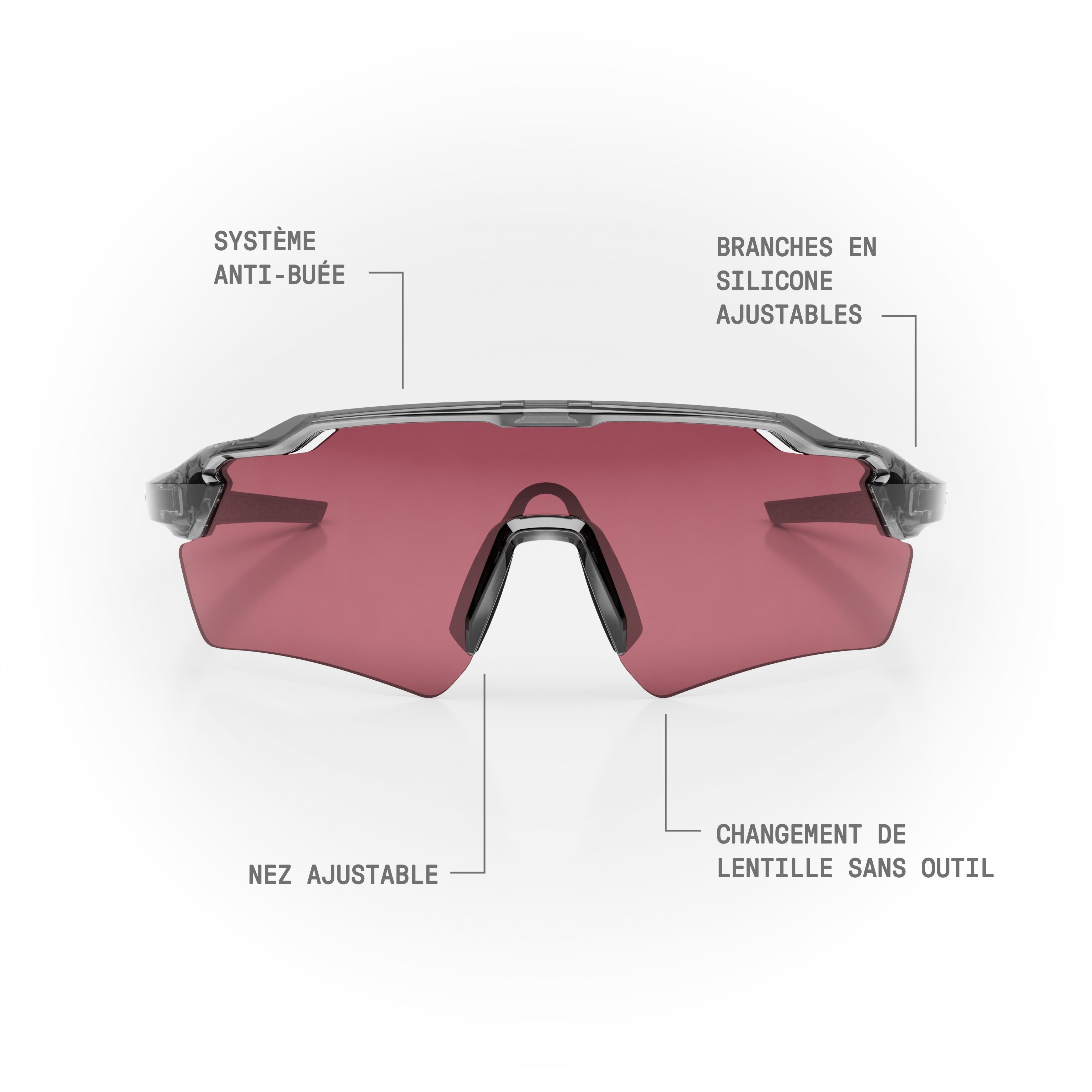 Lunettes de soleil STRYVE II — Métallique