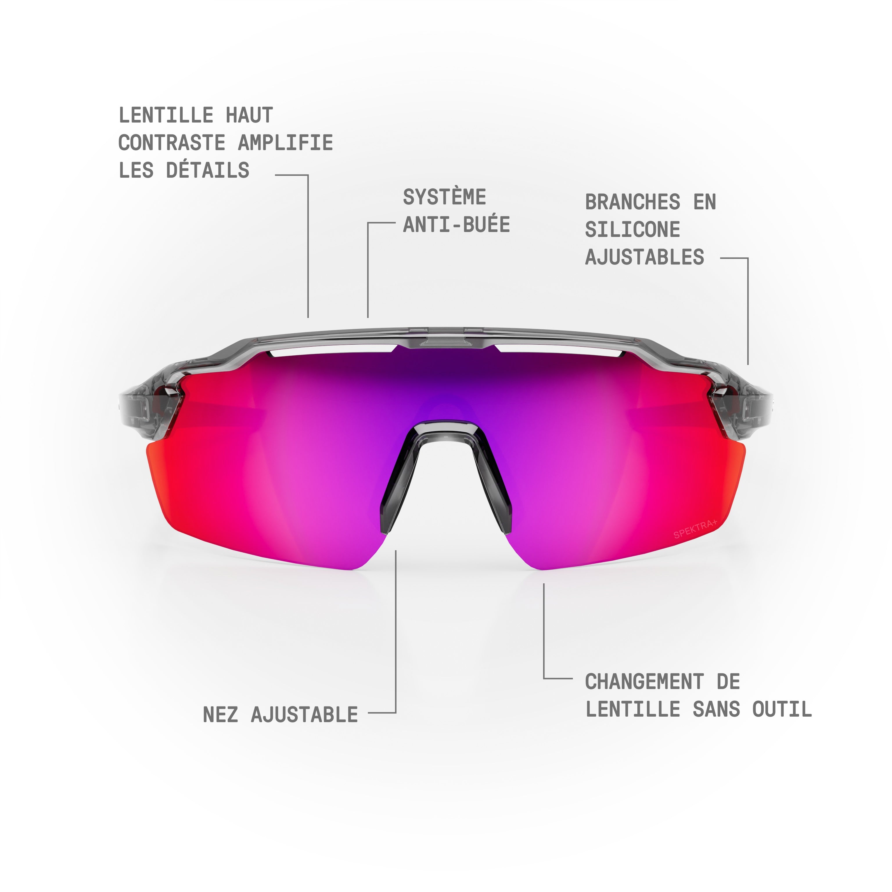 Lunettes de soleil STRYVE II — Métallique