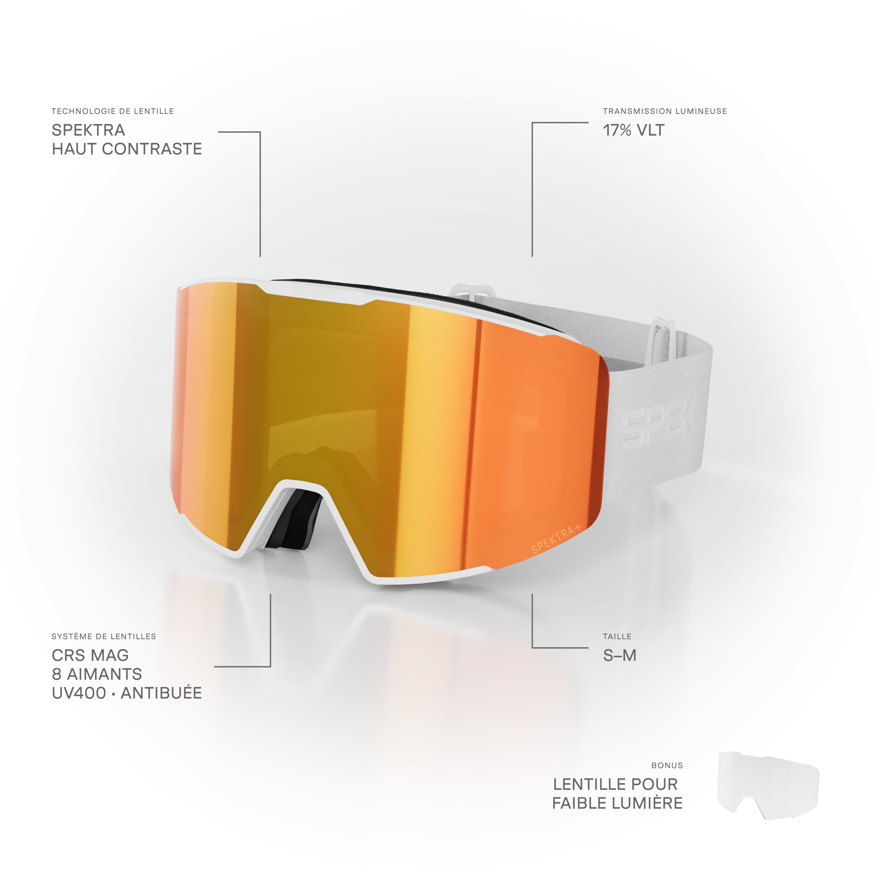 NOVA lunette de ski